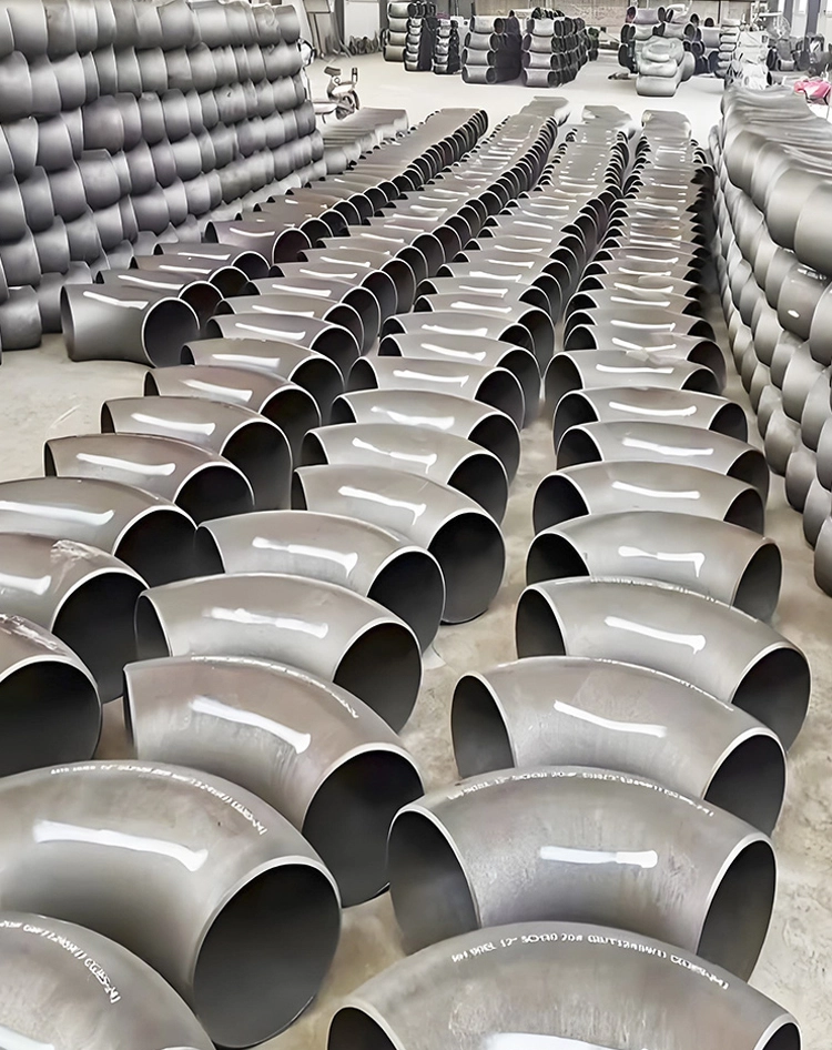 Application of steel elbows