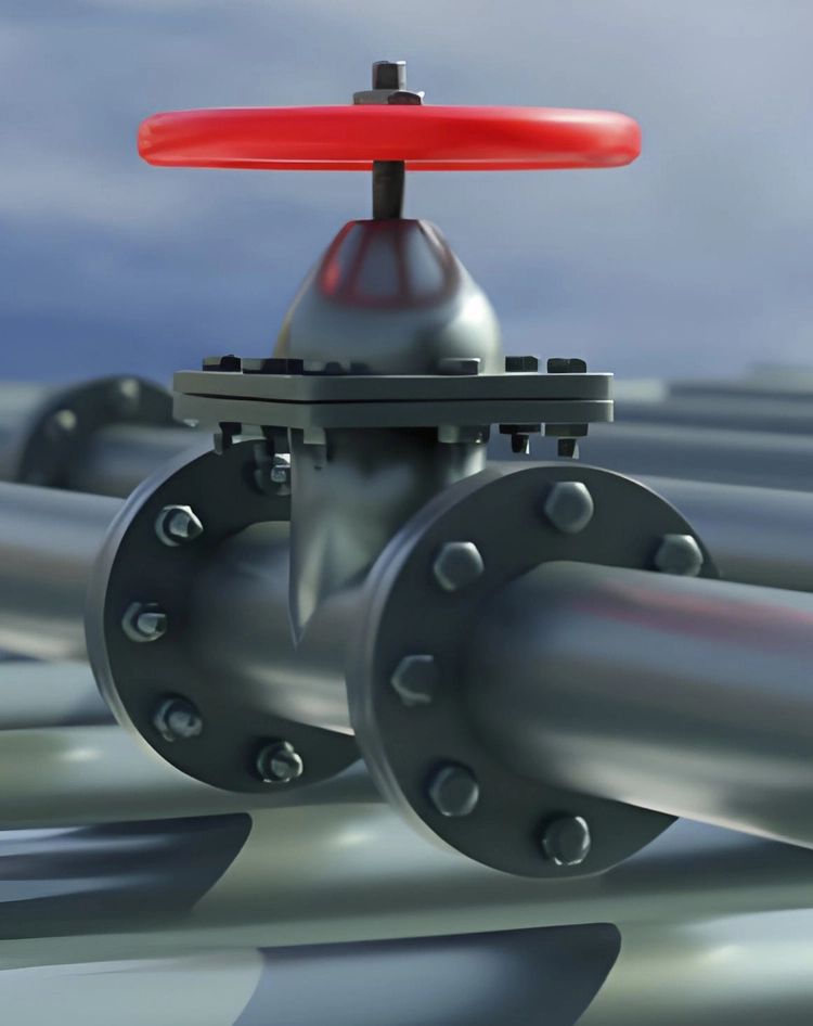 In which industries are stainless steel flanges used?