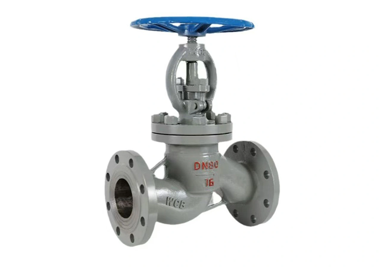 flanged-globe-valve-pipe