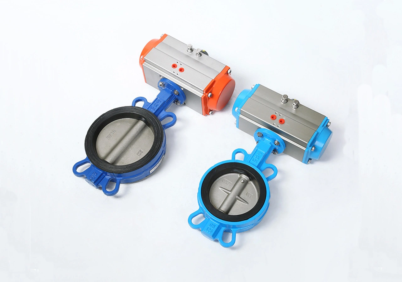 pneumatic-butterfly-valve-and-electric-butterfly-valve-pipe