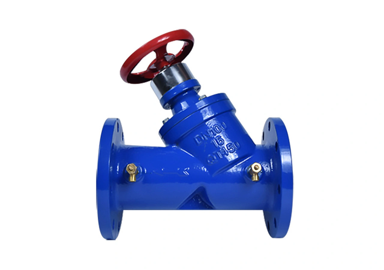 static-digital-lock-balancing-valve-pipe